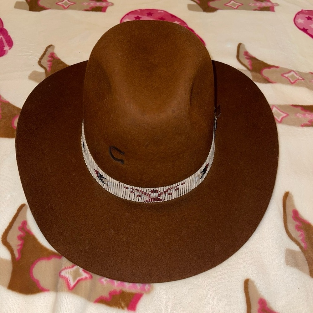 Charlie 1 Horse Gold Digger Felt Hat